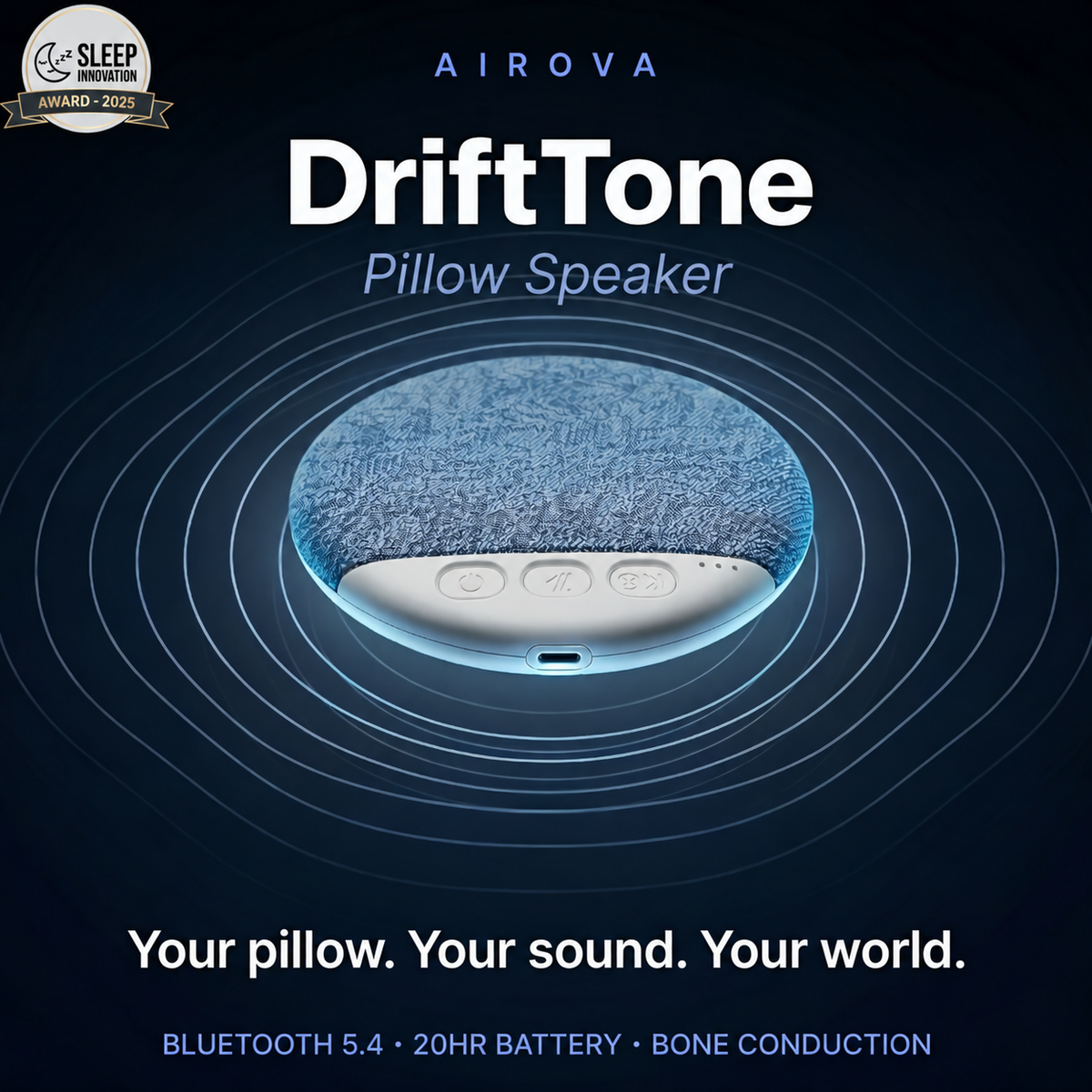 DriftTone Pillow Speaker